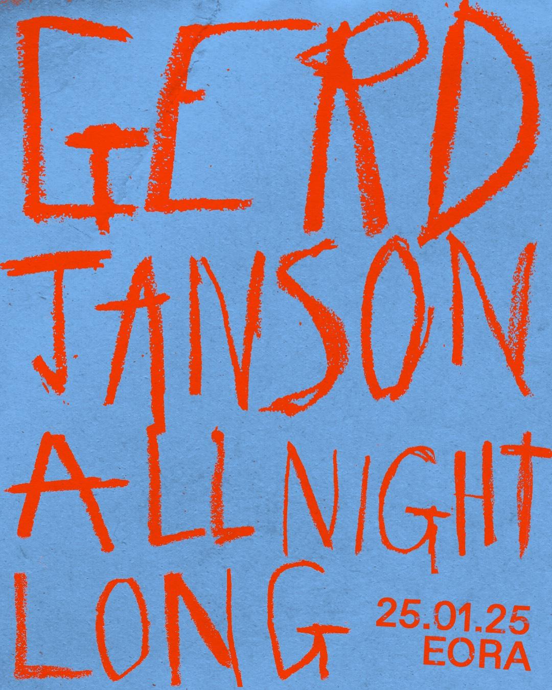 Gerd Janson - Eora - All Night Long