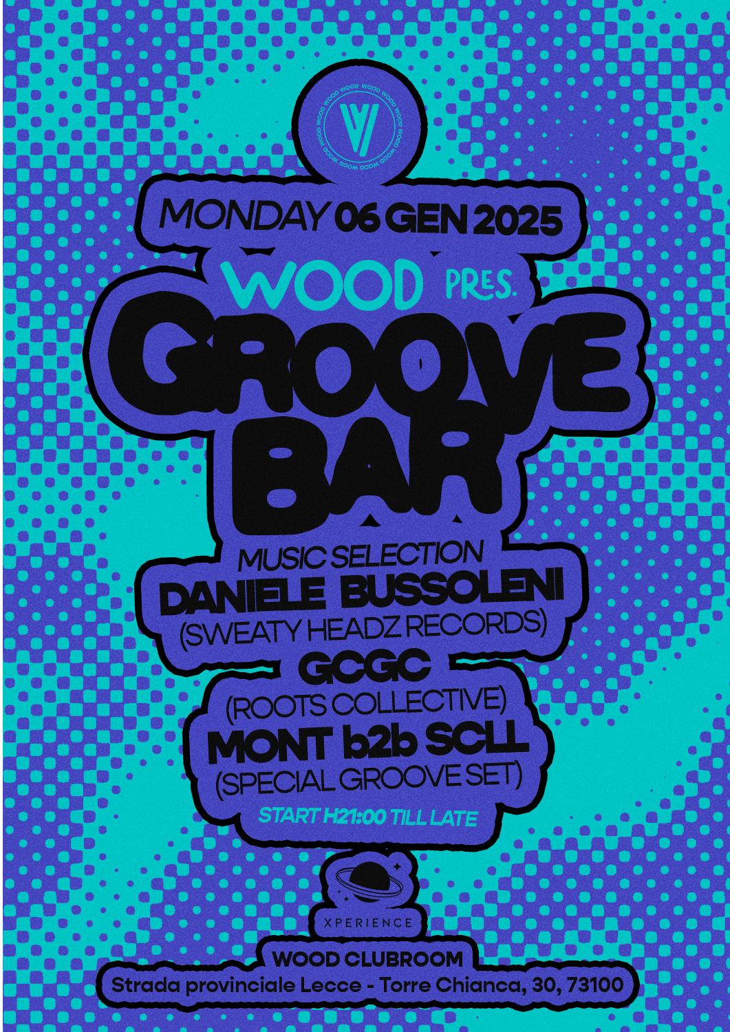 Wood Pres. Groove Bar