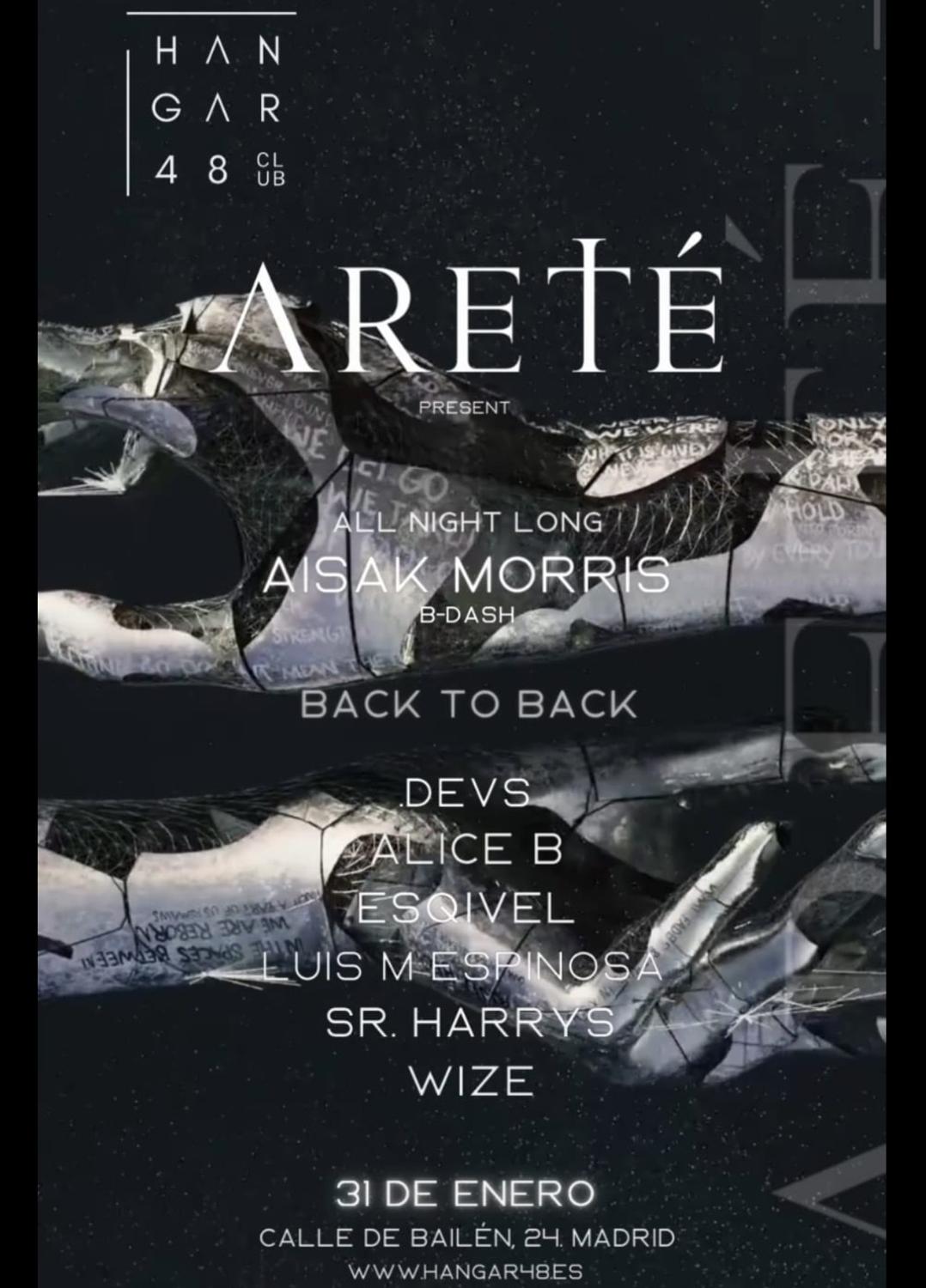 Areté-Aisak Morris, Devs, Alice B, Esqivel, Luis M Espinosa, Sr. Harrys, Wize