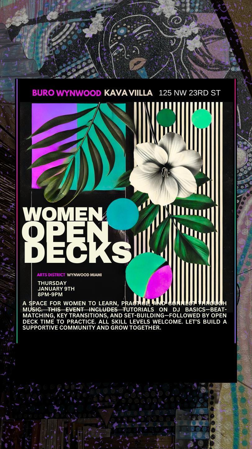 Her Harmonics: Women'S Open Decks & Tutorials