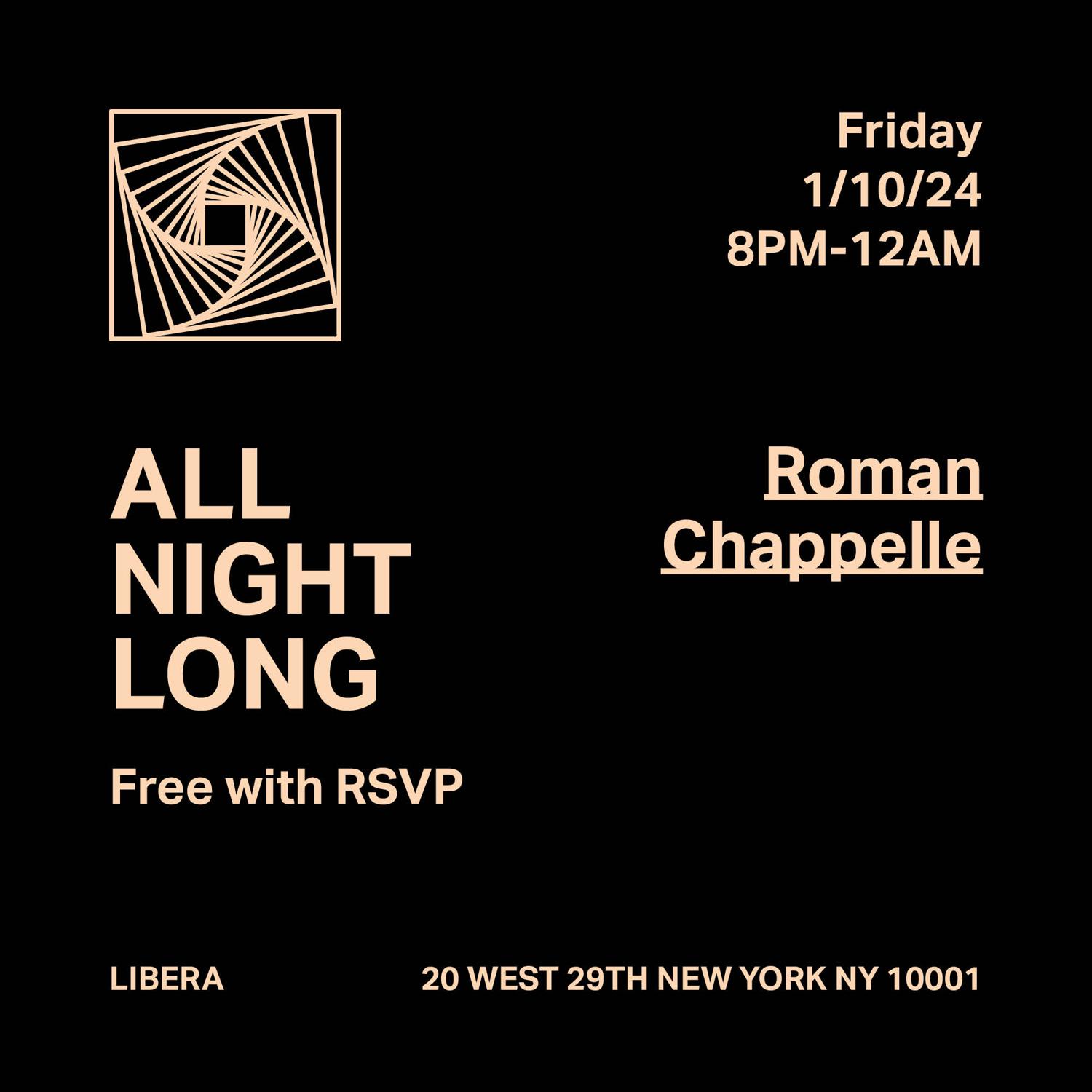 Roman Chappelle – All Night Long