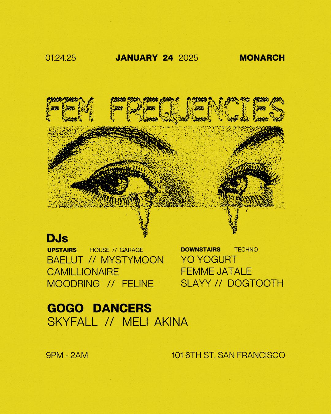 Fem Frequencies: A Celebration Of Female Djs & Gogo Dancers