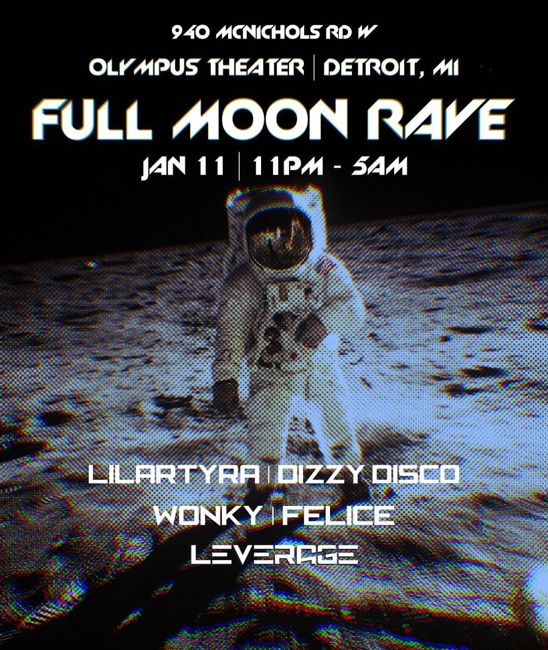 January Full Moon Rave -  Uwu 