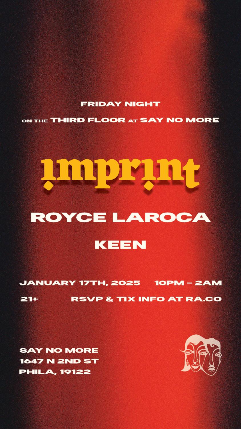 Imprint With Royce Laroca & Keen