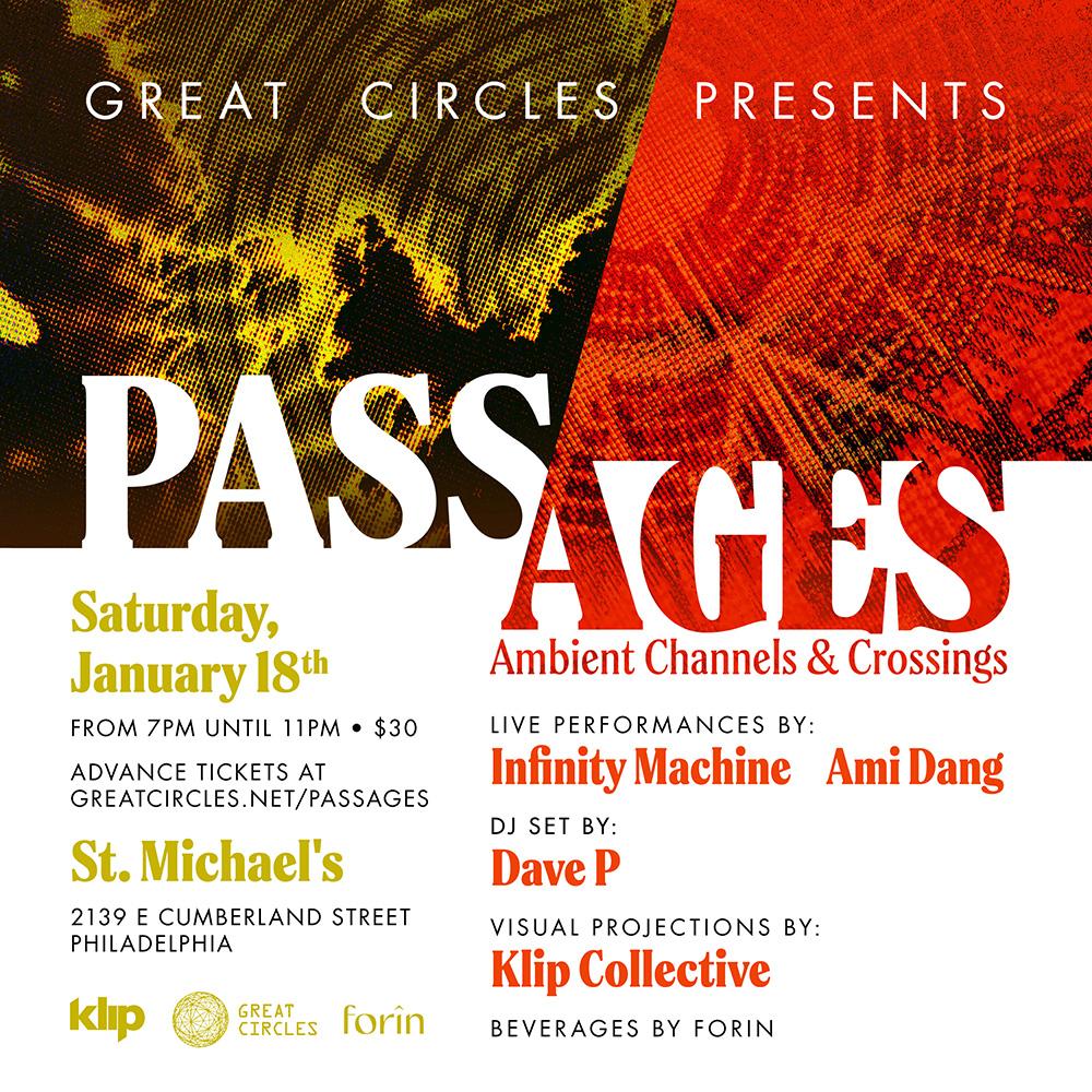 Passages ~ Ambient Channels & Crossings