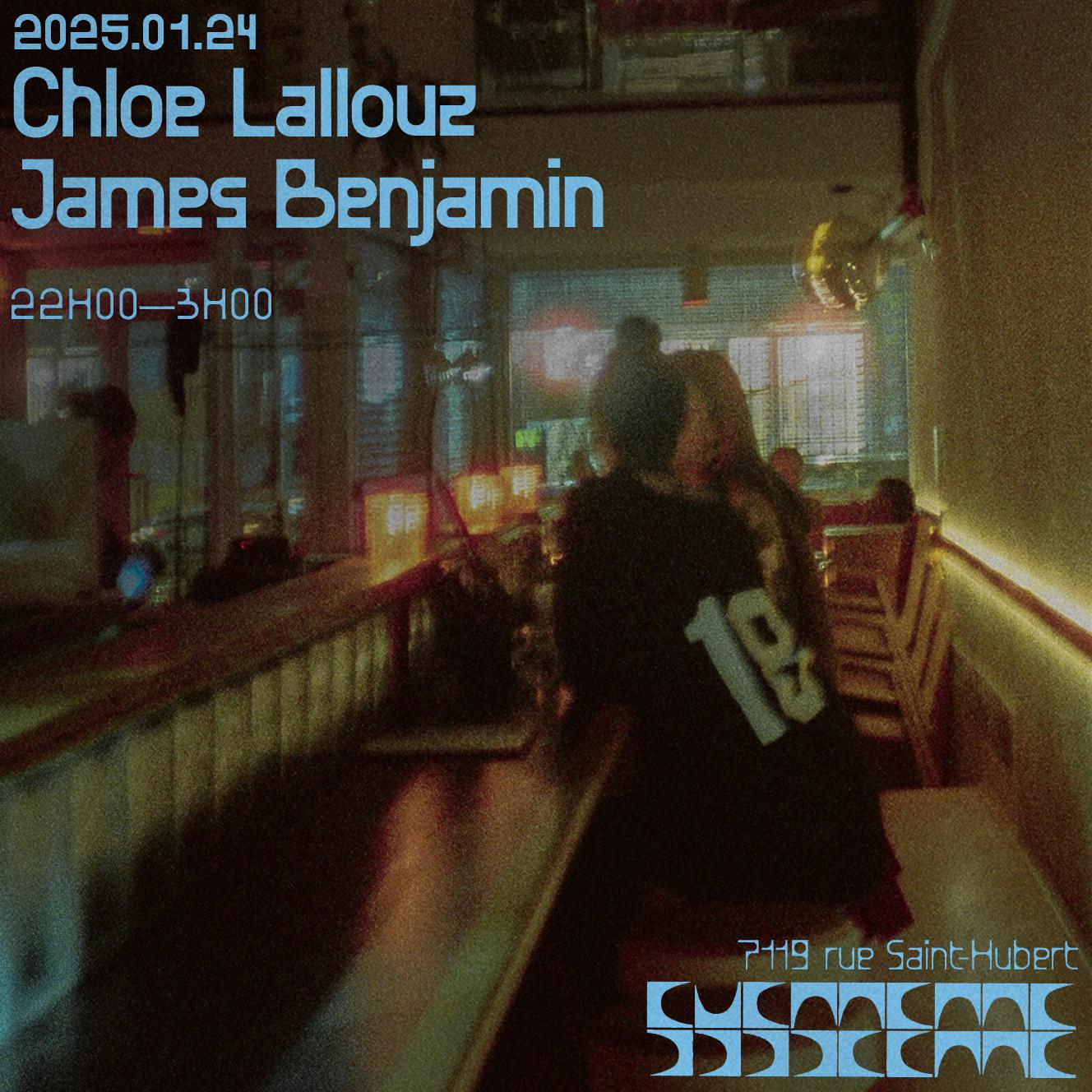 Chloe Lallouz + James Benjamin