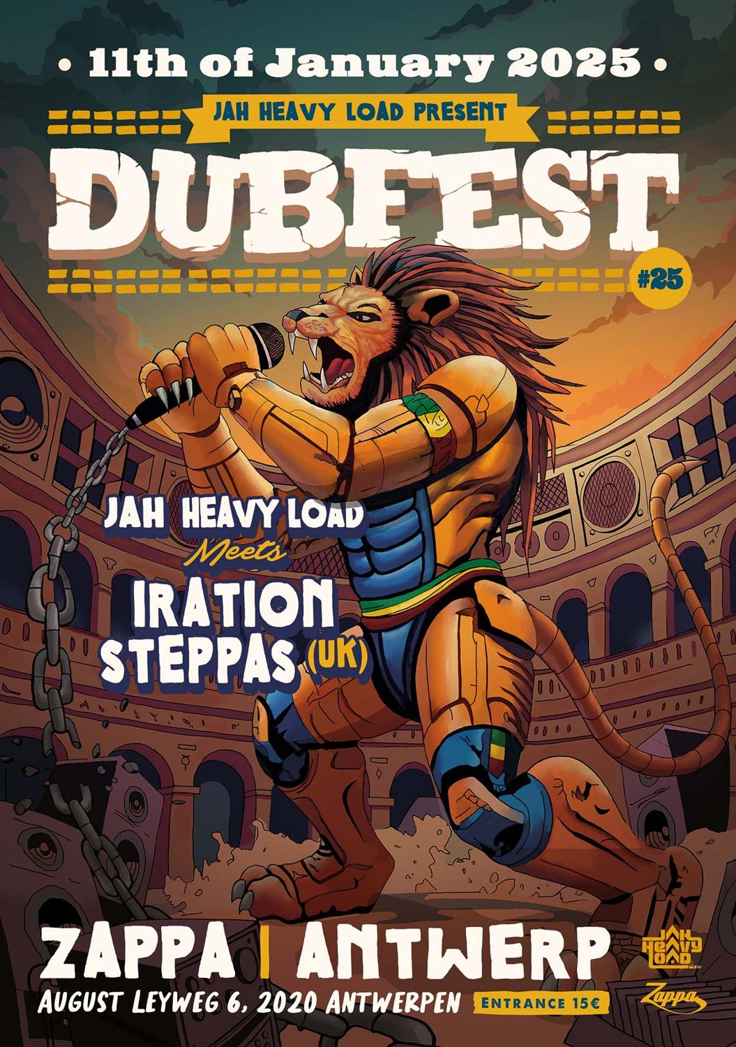 Dubfest #25 : Jah Heavy Load Meets Iration Steppas