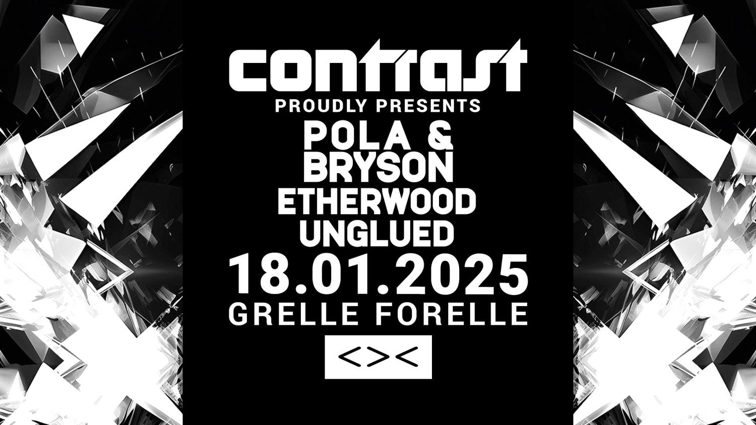 Contrast Presents: Pola & Bryson, Etherwood & Unglued