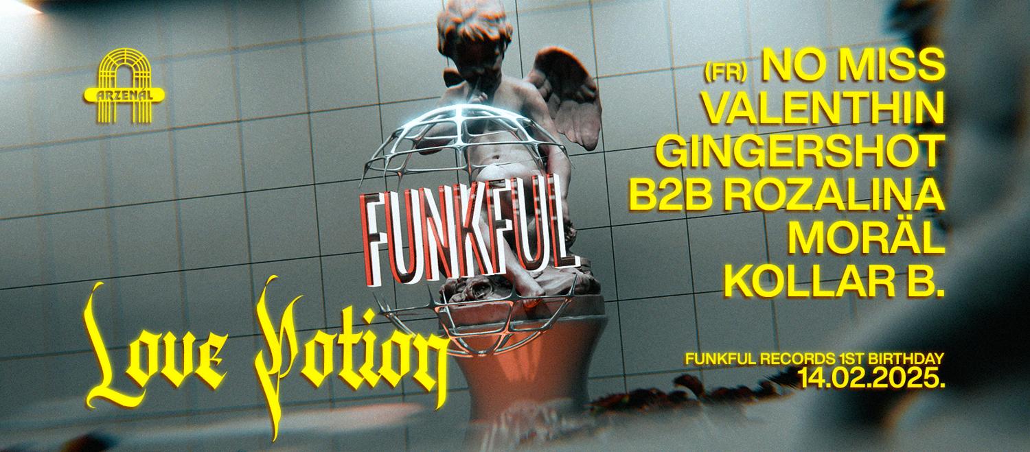 Funkful'S 1St Birthday: Love Potion - Invites: No Miss (Fr)