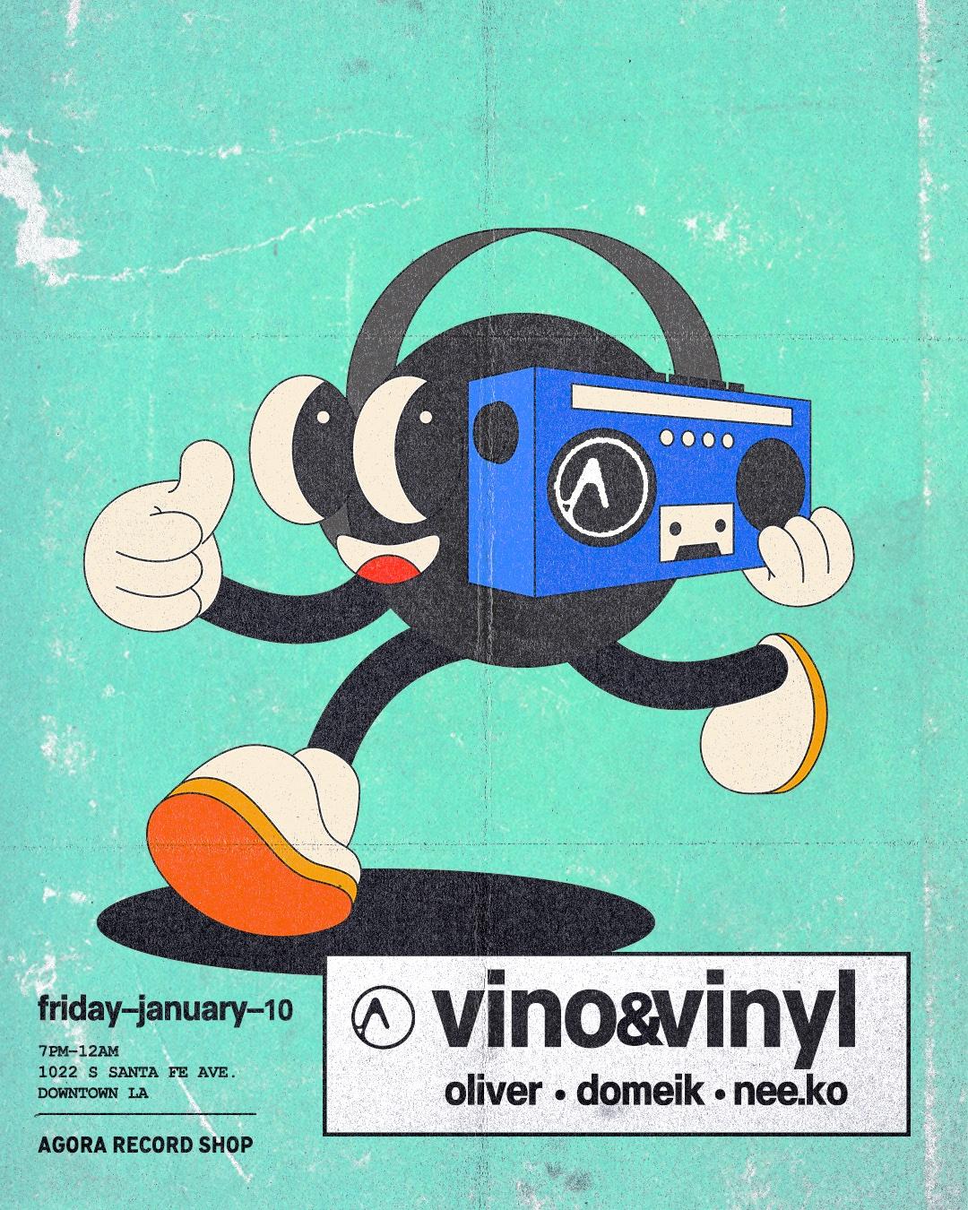 Vino&Vinyl: Oliver, Domeik, Nee.Ko