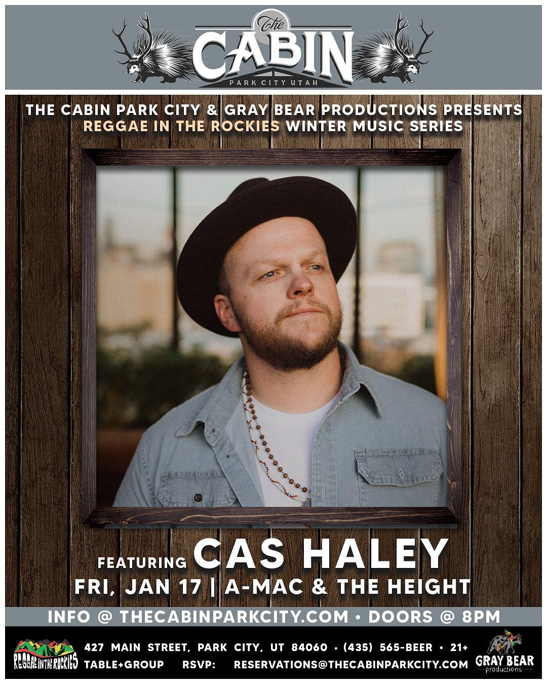 Reggae In The Rockies Winter Music Series Feat. Cash Haley