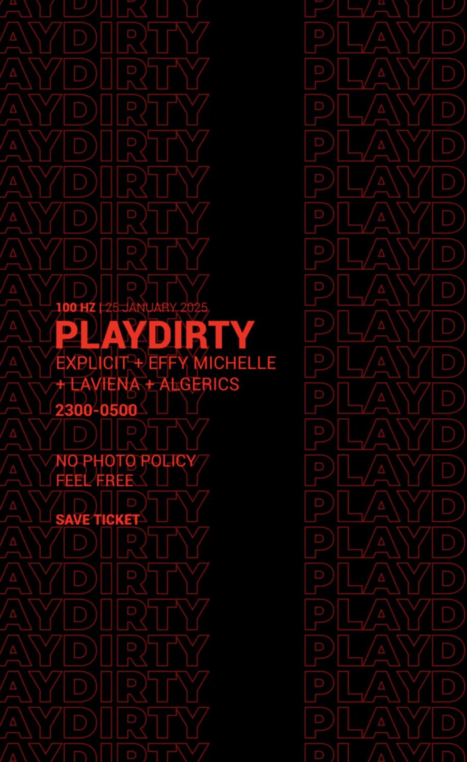 Playdirty