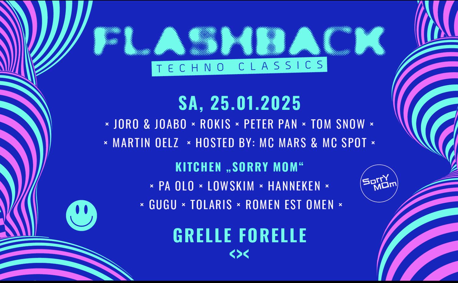 Flashback Techno Classics @ Grelle Forelle