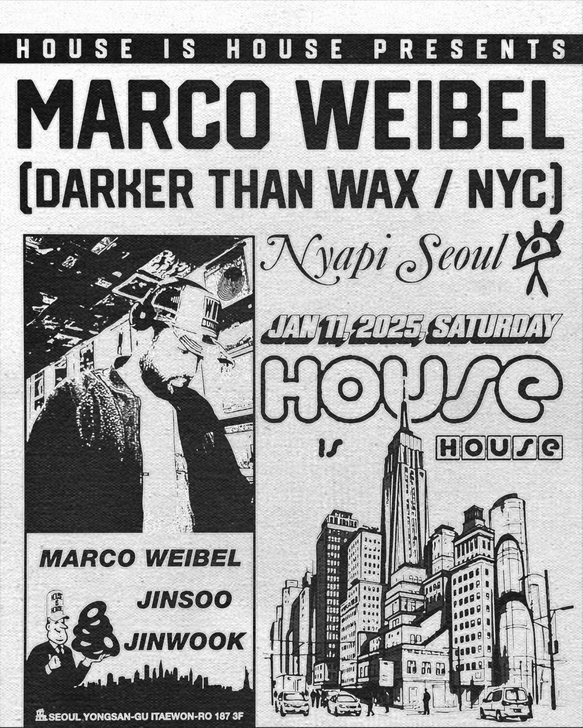 House Is House Vol.6 With Marco Weibel (Nyc/Darker Than Wax)