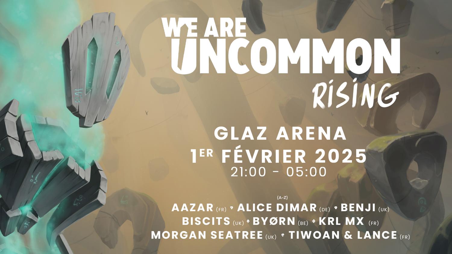 We Are Uncommon 'Rising'