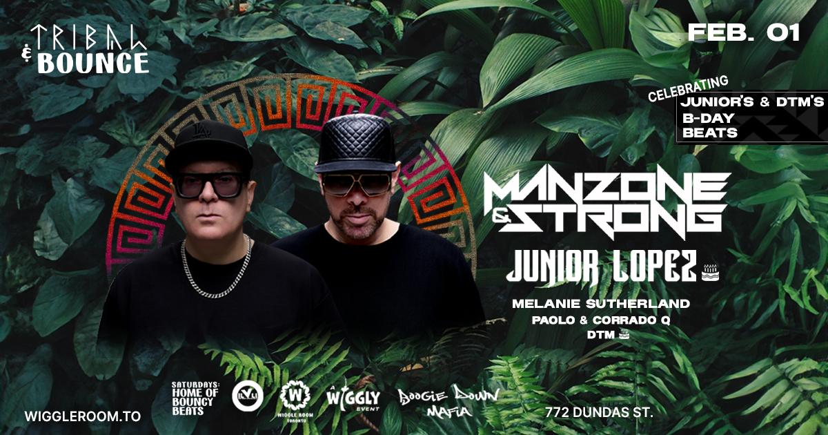 Tribal & Bounce: Manzone & Strong - Junior Lopez