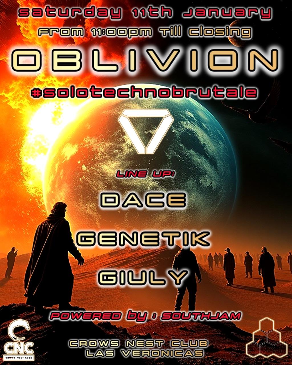 Oblivion #Solotechnobrutale 2025