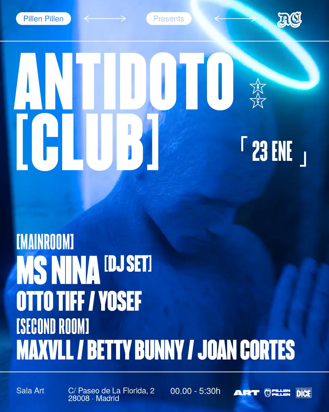 Antidoto Club: Ms Nina Dj Set