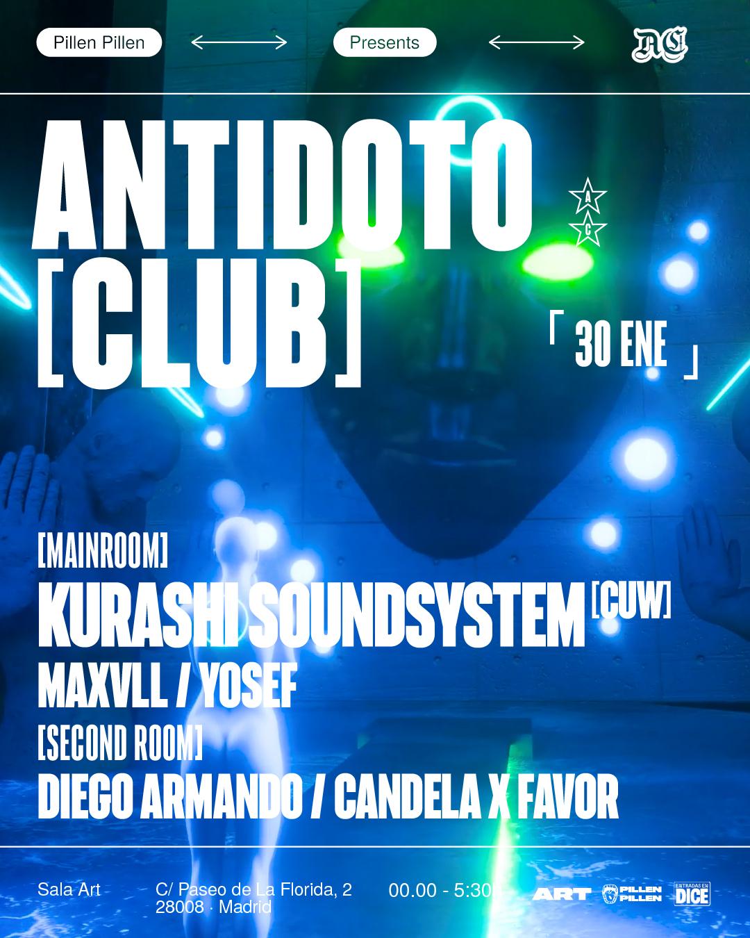 Antidoto Club: Kurashi Takeover