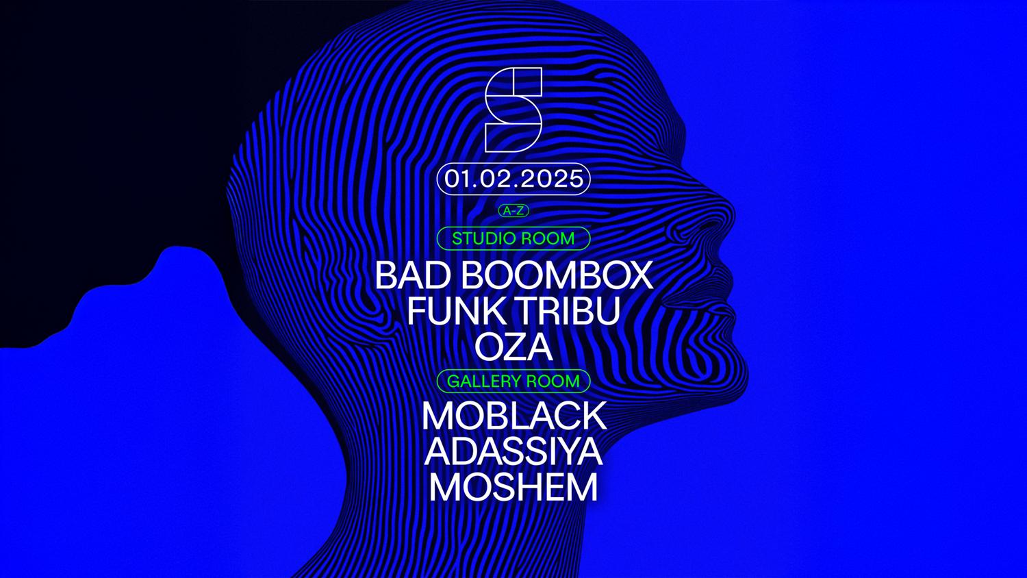 Studio Present: Bad Bommbox - Funk Tribu - Oa - Moblack - Adassiya - Moshem