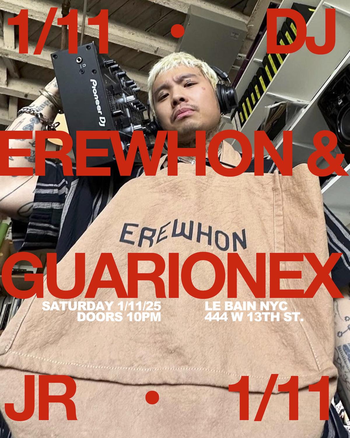 Dj Erewhon & Guarionex Jr