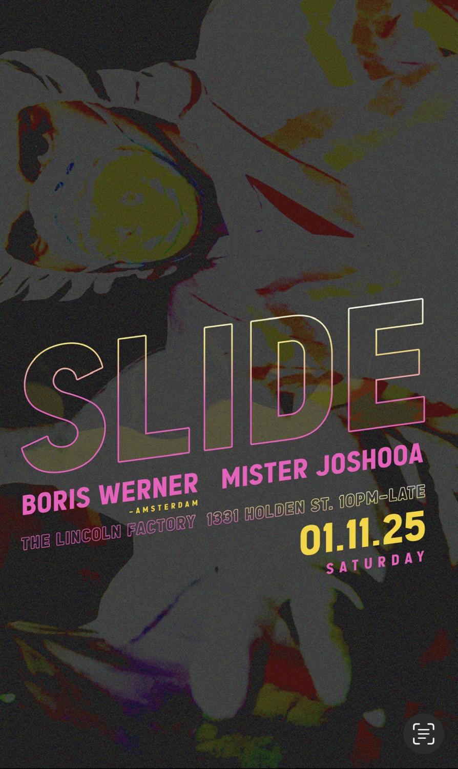 Slide: Boris Werner + Mister Joshooa