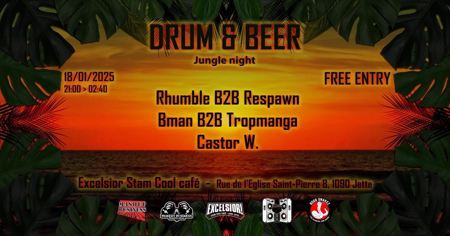 Drum & Beer #24 : Jungle Night