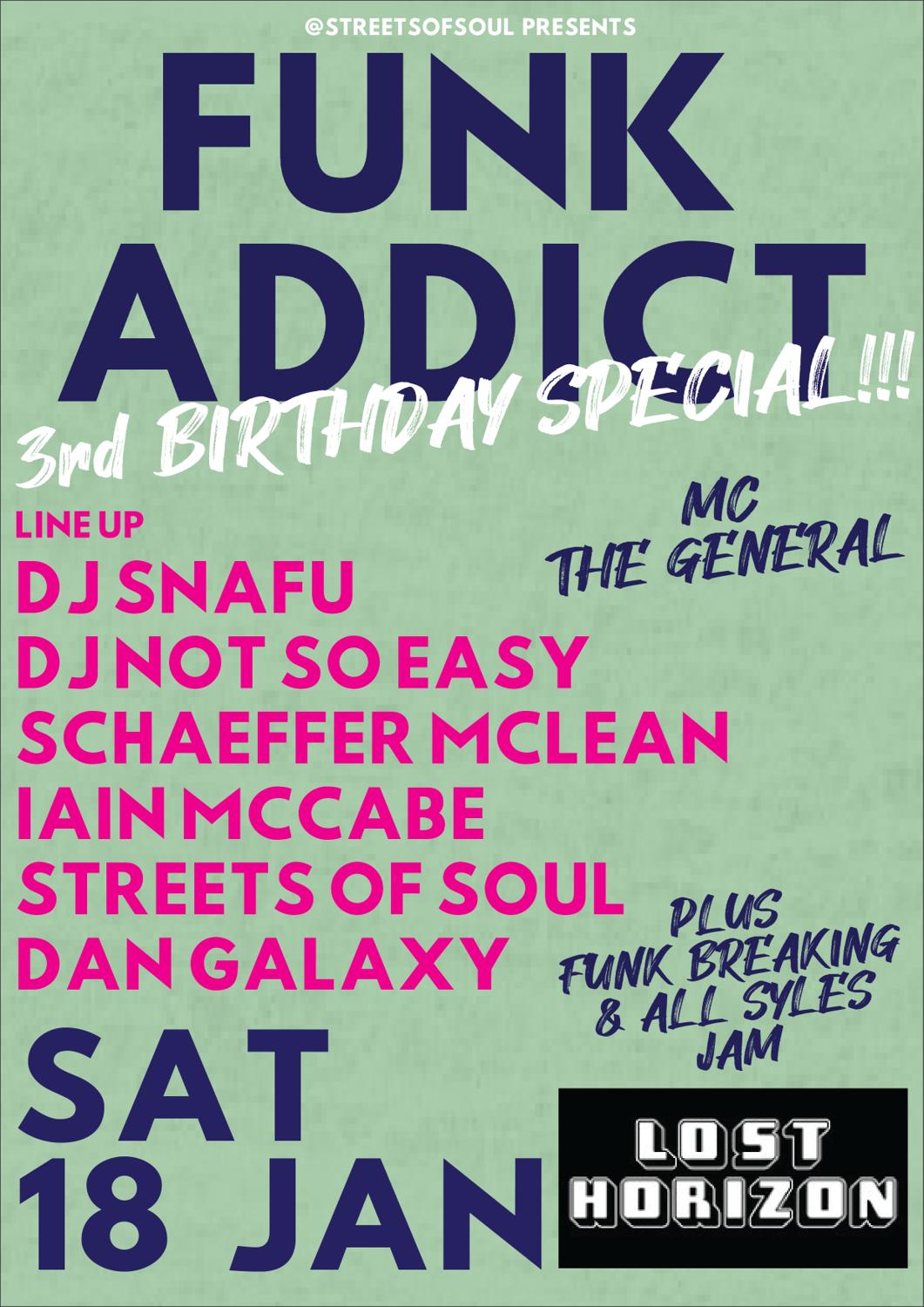 Funk Addict 3Rd Anniversary Special