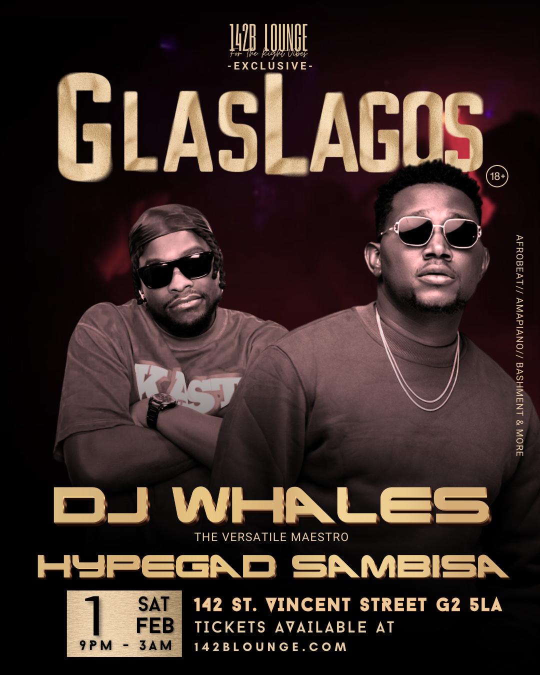 Glaslagos! Dj Whales: Live In Glasgow