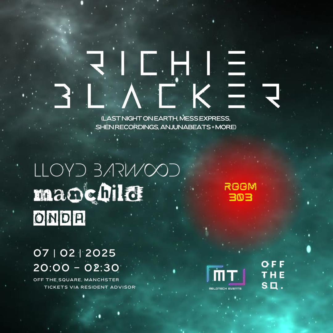 Room 303  Presents Richie Blacker | Melotech Events