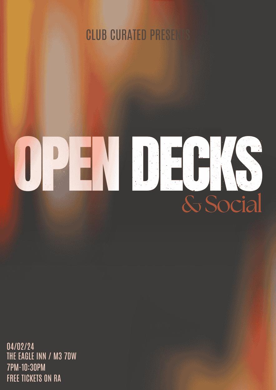 Open Decks & Social