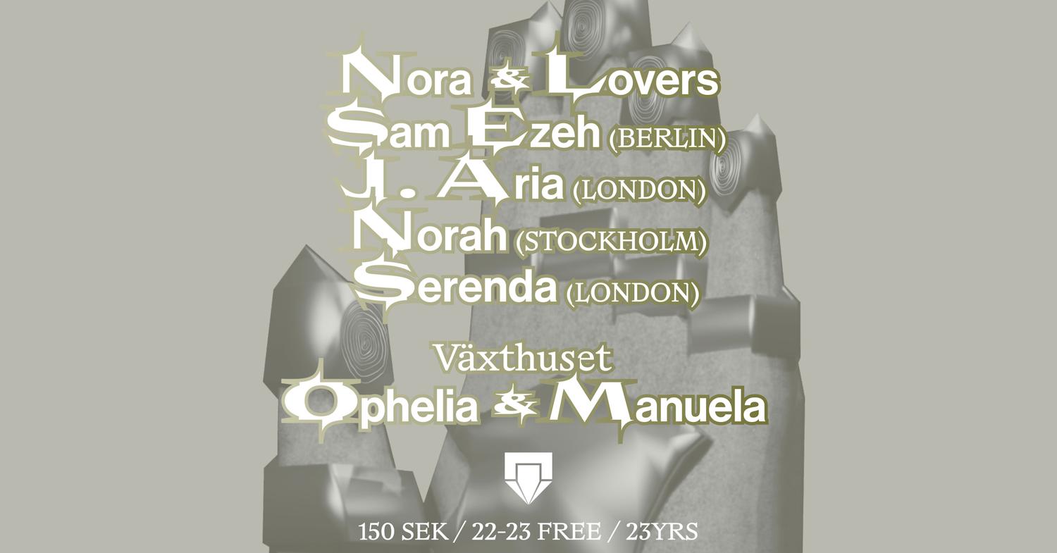 Norah & Lovers: Sam Ezeh, J.Aria, Norah, Serenda