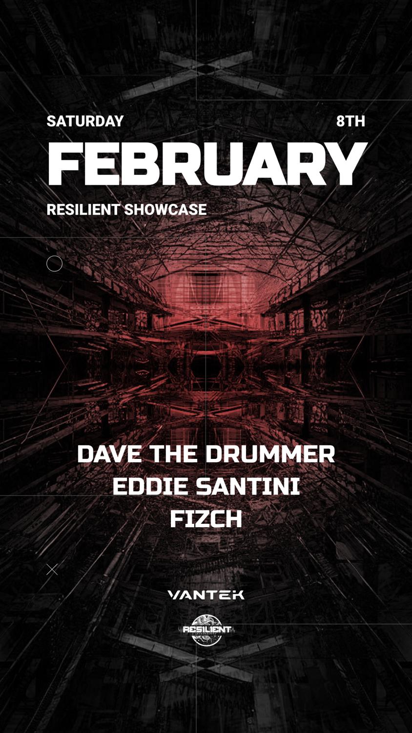 Vtk161: D.A.V.E The Drummer, Eddie Santini, Fizch