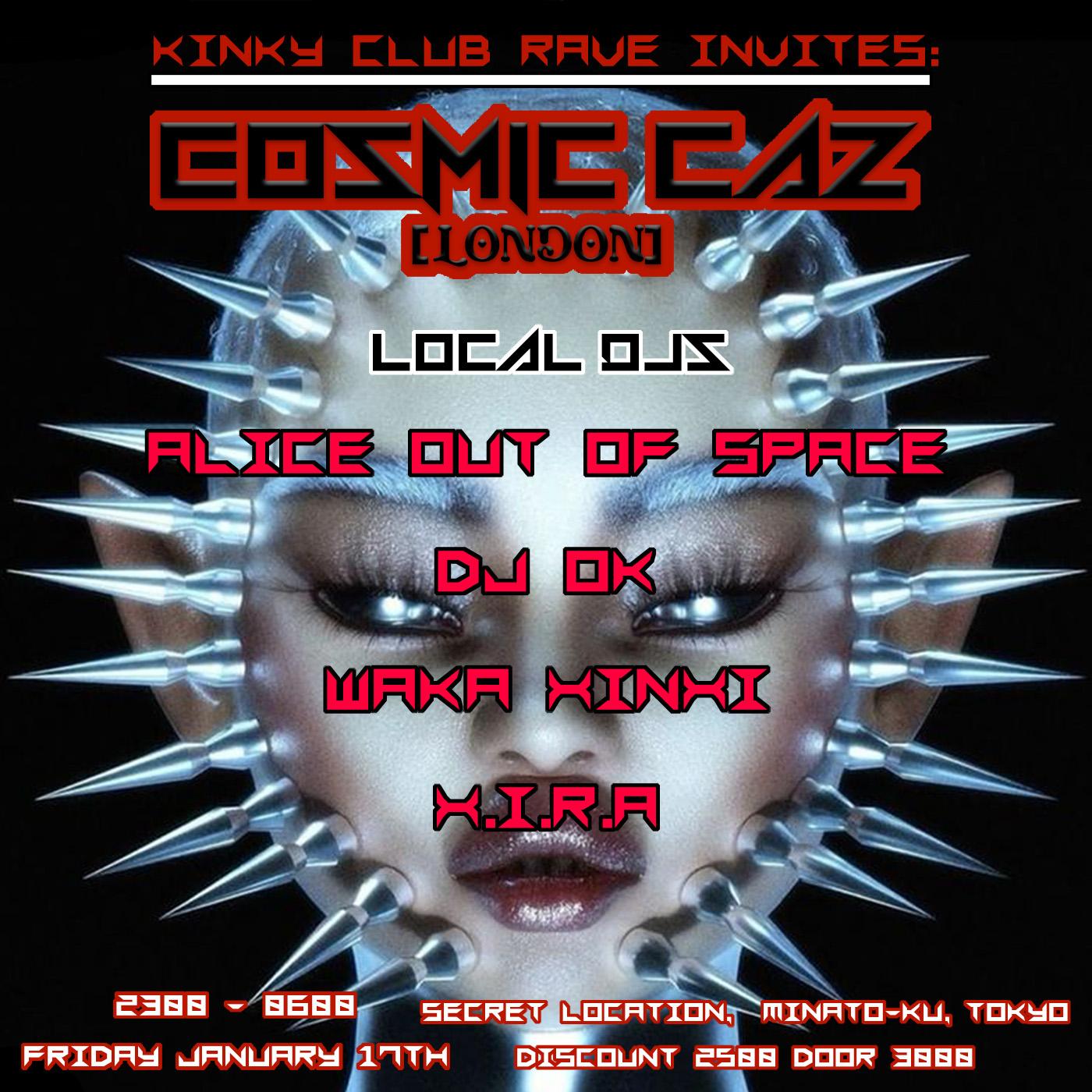 Kinky Club Rave: Cosmic Caz