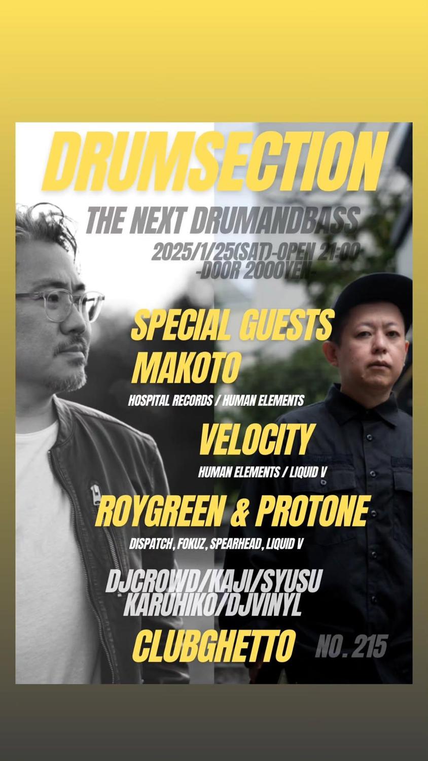 Drumsection -Makoto-Velocity-Roygreen&Protone