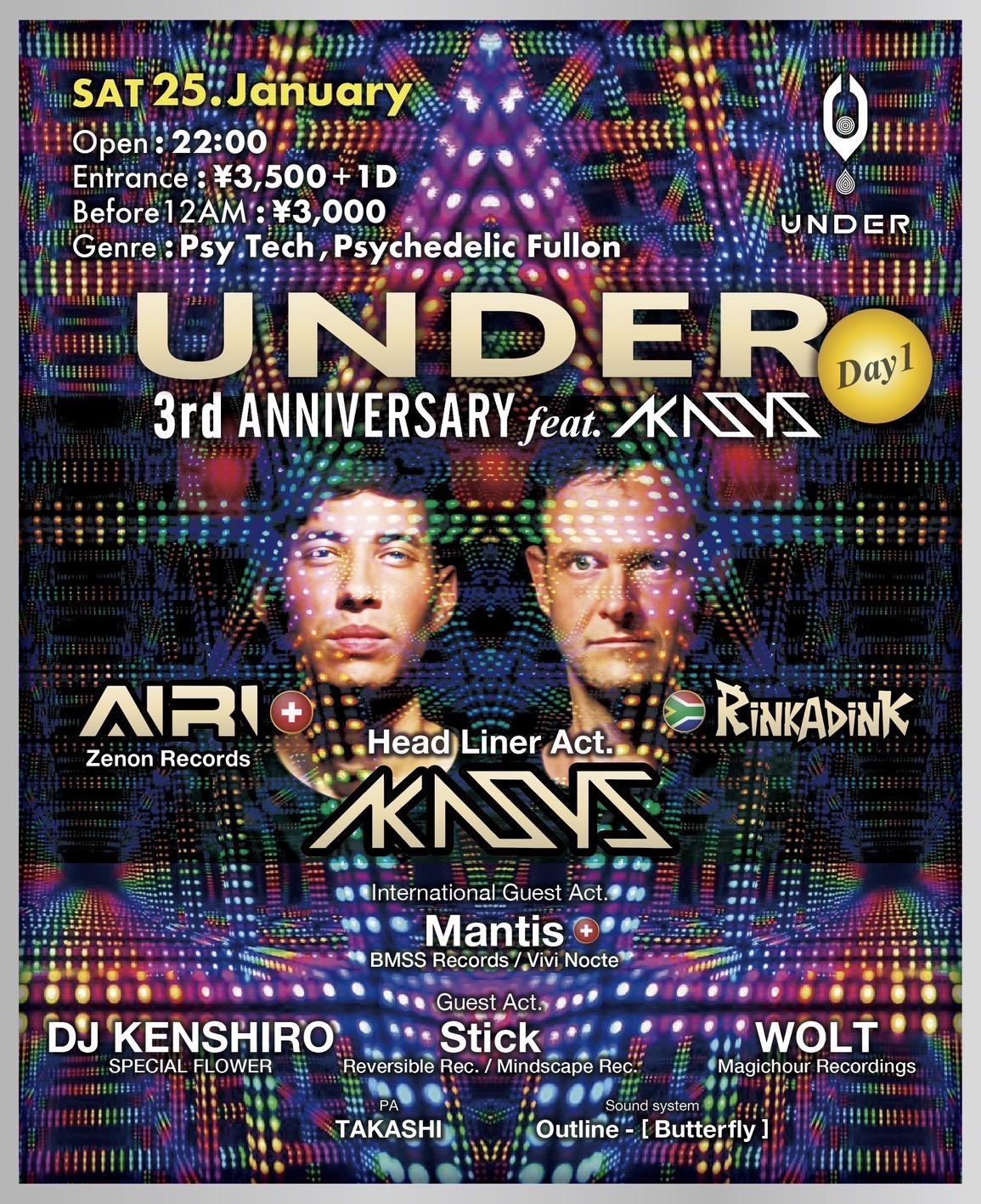 Under 3Rd Anniversary 'Day 1' Feat. Akari System