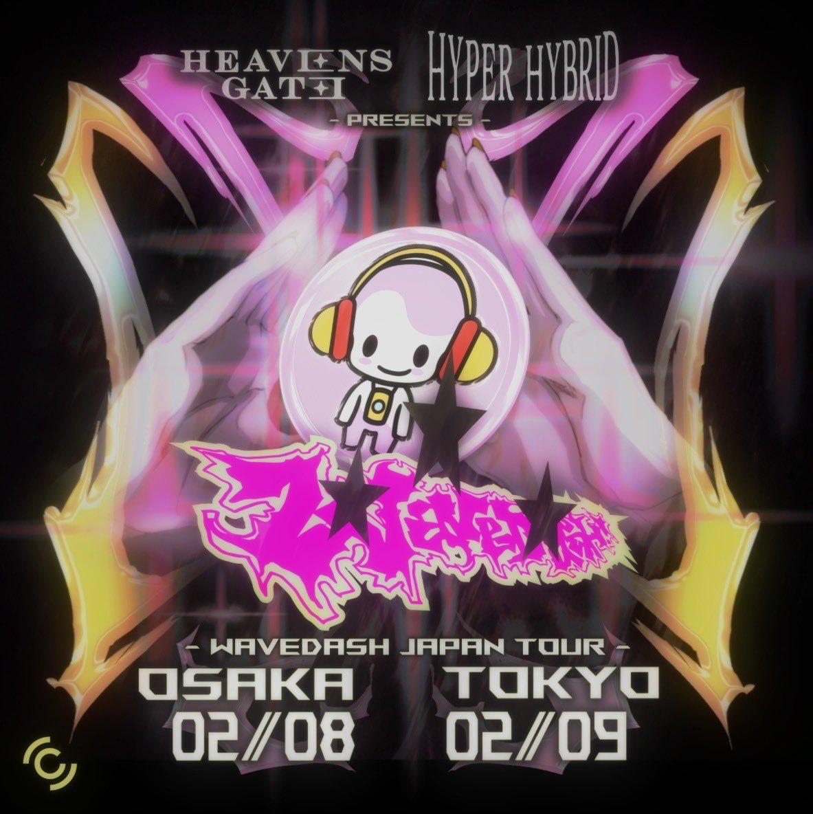 Wavedash Japan Tour 2025 From Heaven'S Gate X Hyper Hybrid 1Year Anniversary (Osaka)