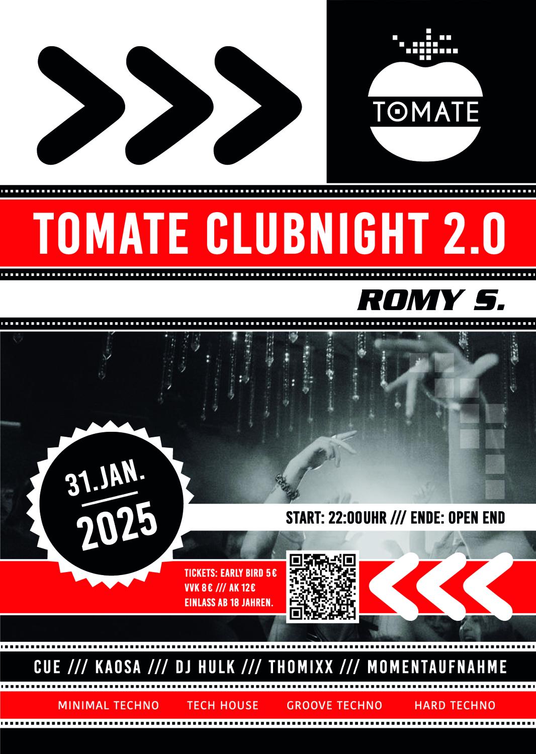 Tomate Clubnight