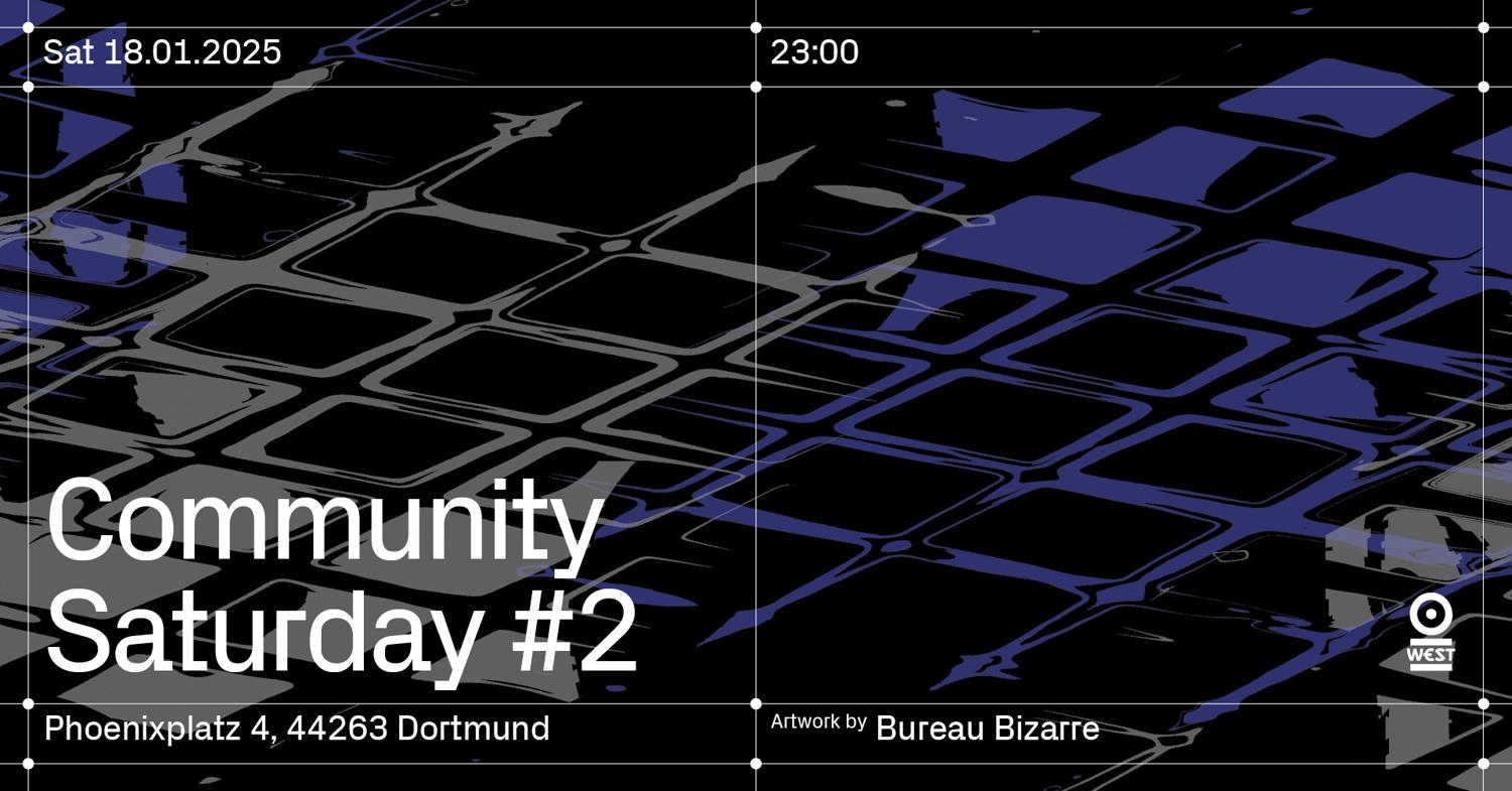 Community Saturday #2 – Free Entry