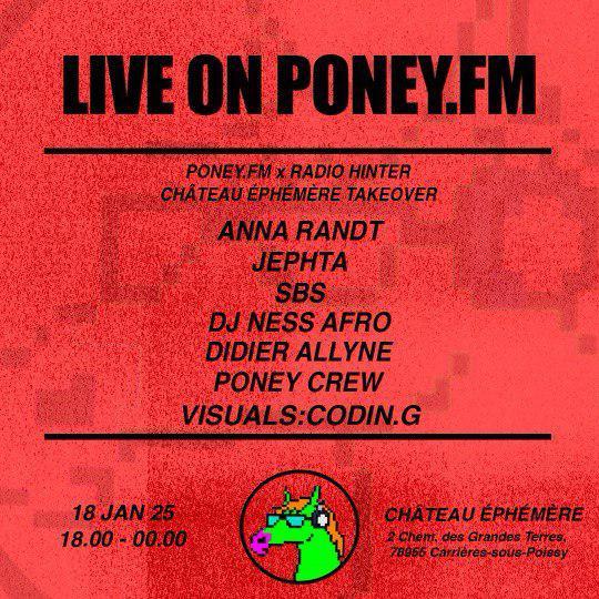 Poney.Fm X Radio Hinter