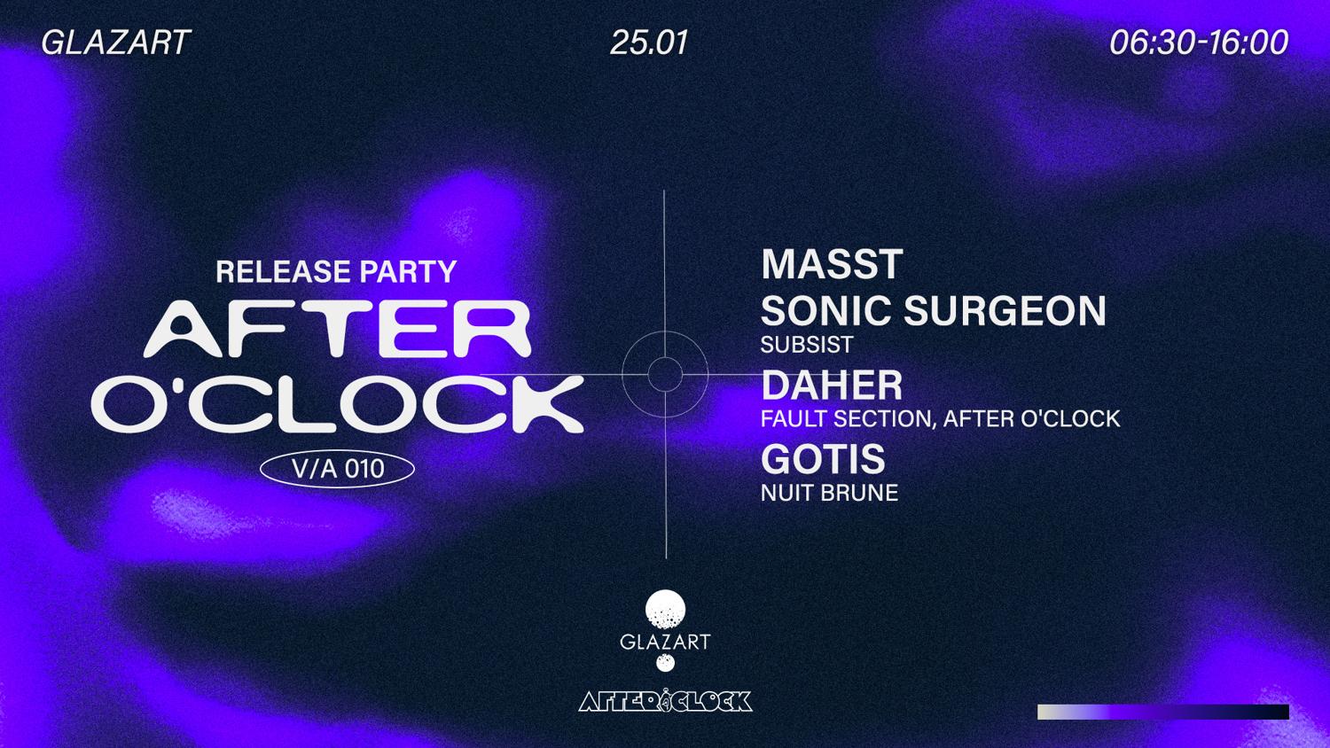 After O'Clock: Daher - Masst - Sonic Surgeon