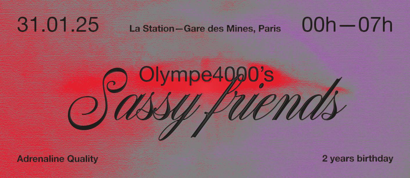 Olympe4000'S Sassy Friends — Adrenaline Quality 2 Years Anniversary 