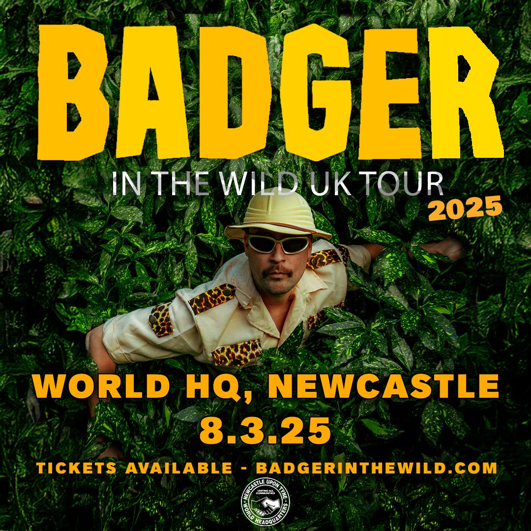 Badger - In The Wild Uk Tour, Newcastle