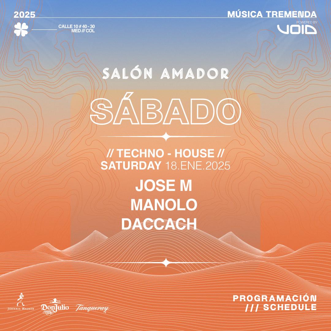 Jose M + Manolo + Daccach / Techno/House