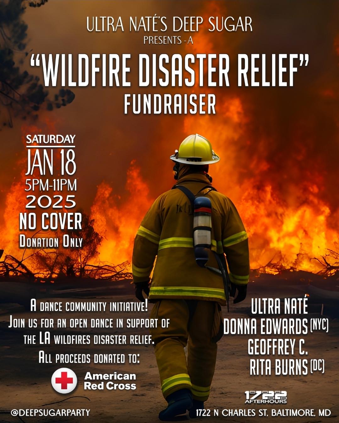 Ultra Naté'S Deep Sugar Presents A ''La Wildfires Disaster Relief'' Fundraiser