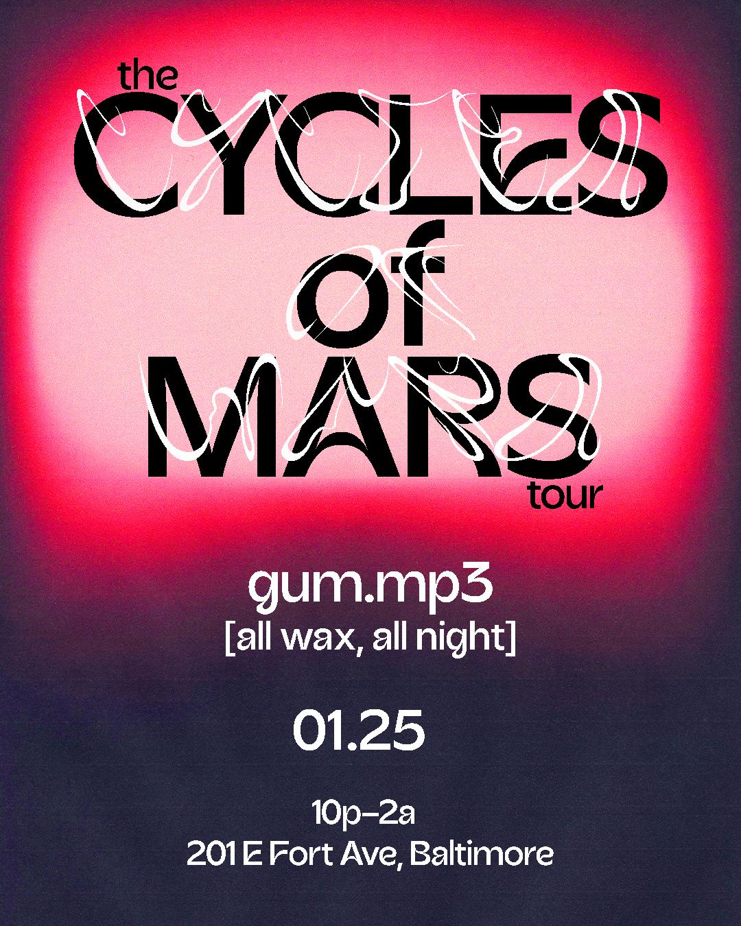 Cycle Of Mars Tour