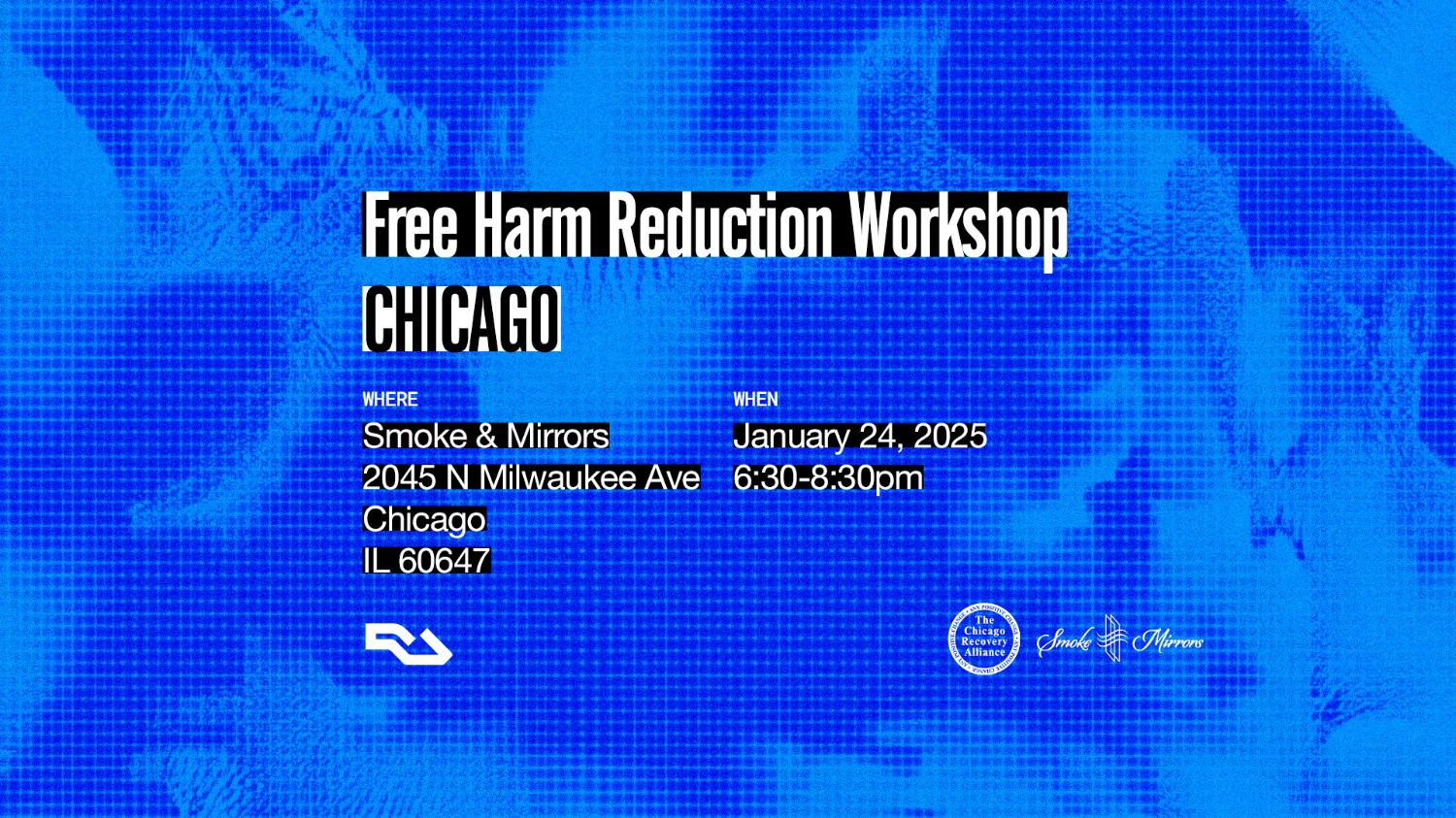 Free Harm Reduction Workshop