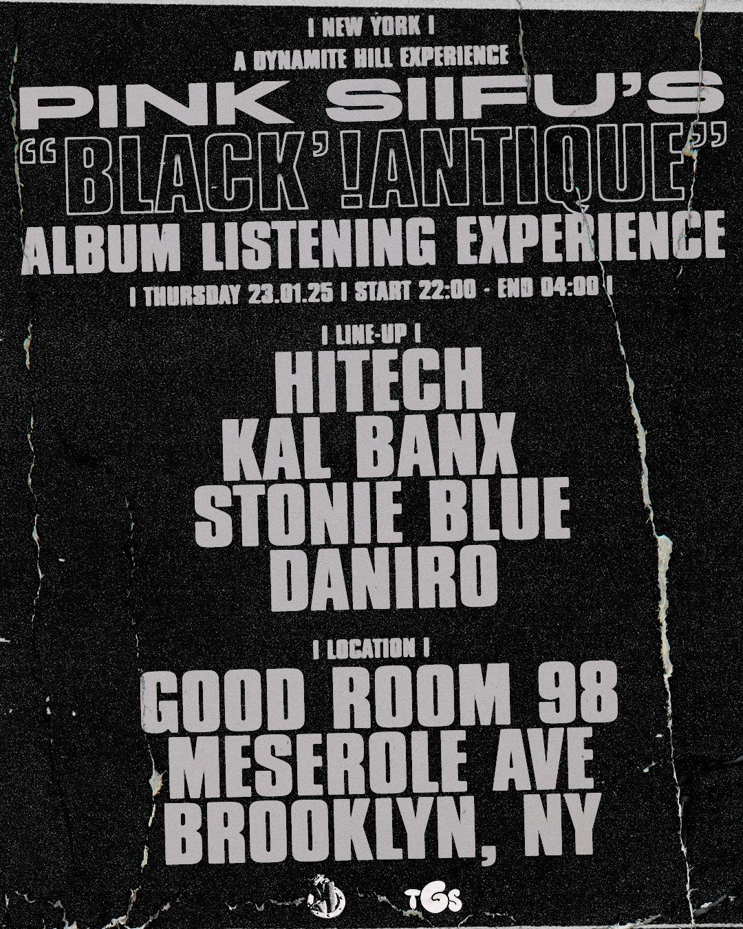 Pink Siifu'S 'Black'!Antique' The Album Listening Experience