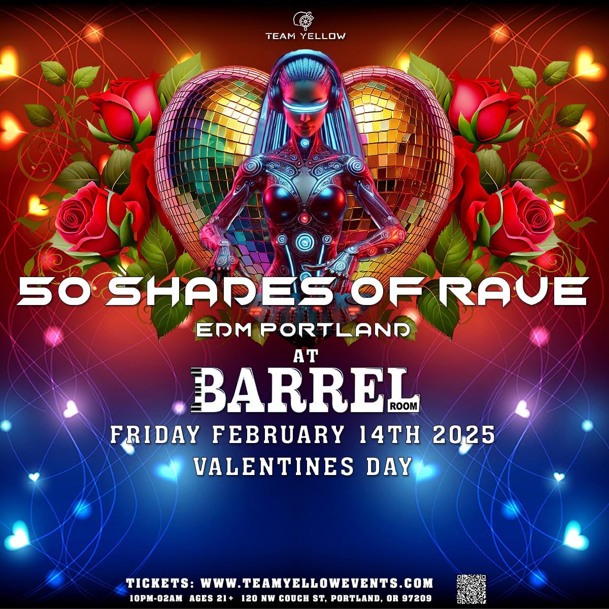 Team Yellow: 50 Shades Of Rave At Barrel Room [Former Whiskey Bar]