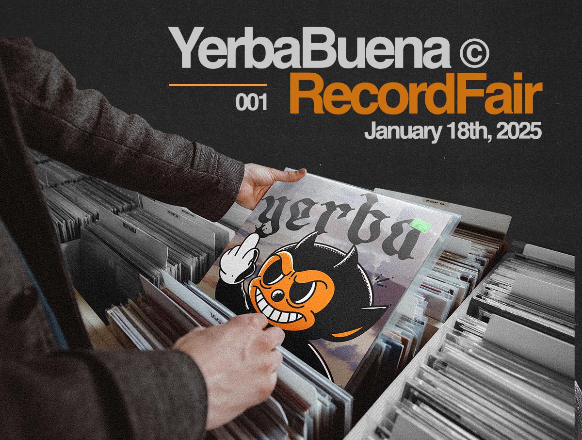 Yerba Buena Estudio One Year Anniversary, Record Fair, Day Time Free Event